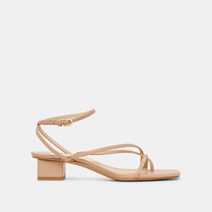 Karlos Lt Tan Leather Sandals — view 2