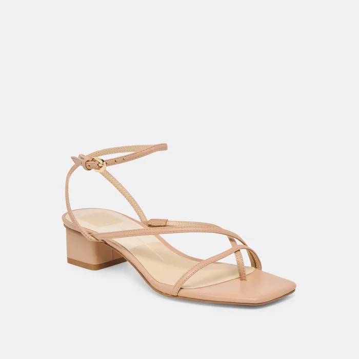 Karlos Lt Tan Leather Sandals — view 4