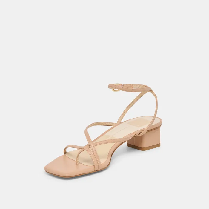 Karlos Lt Tan Leather Sandals — view 6