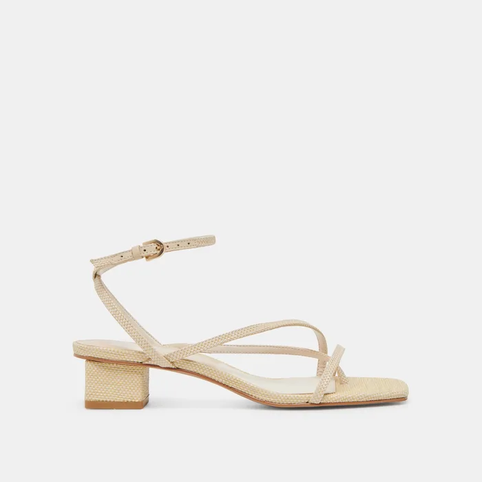 KARLOS SANDALS NATURAL WOVEN RAFFIA — view 2