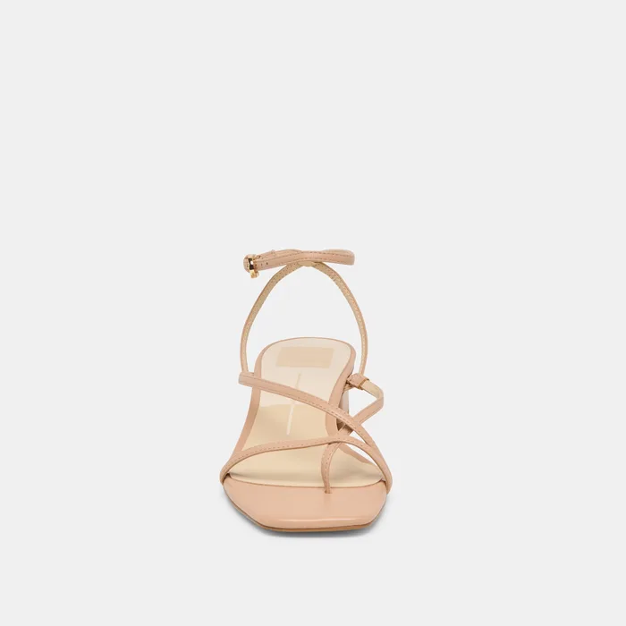 Karlos Wide Lt Tan Leather Sandals — view 7