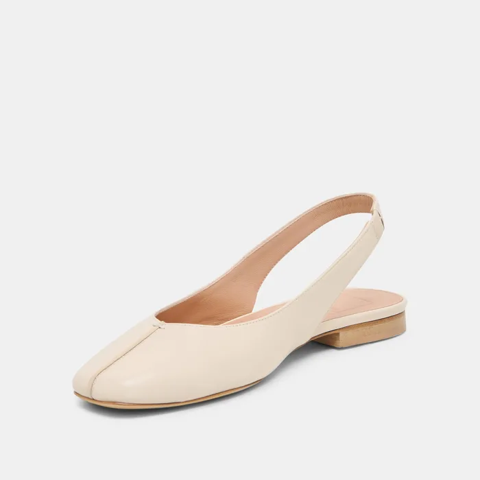 Nekki Bone Leather Flats — view 5