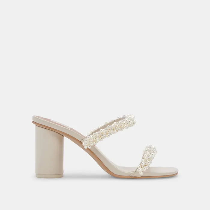 NOEL Heels Vanilla Pearls — view 2