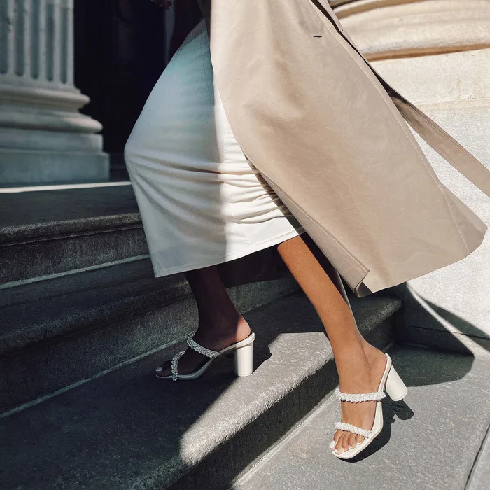 NOEL Heels Vanilla Pearls — view 9