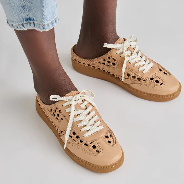 Notice Slide Woven Cafe Woven Stella Sneakers — view 3
