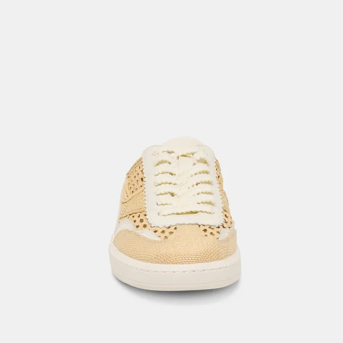 NOTICE SLIDE WOVEN SNEAKERS LT NATURAL WOVEN RAFFIA — view 7