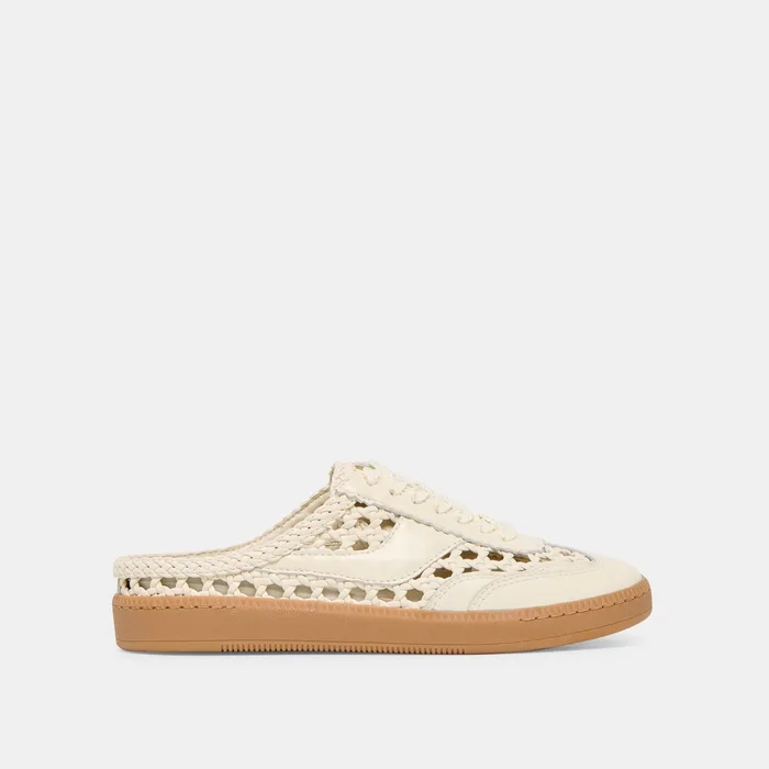 Notice Slide Woven Off White Woven Stella Sneakers — view 2