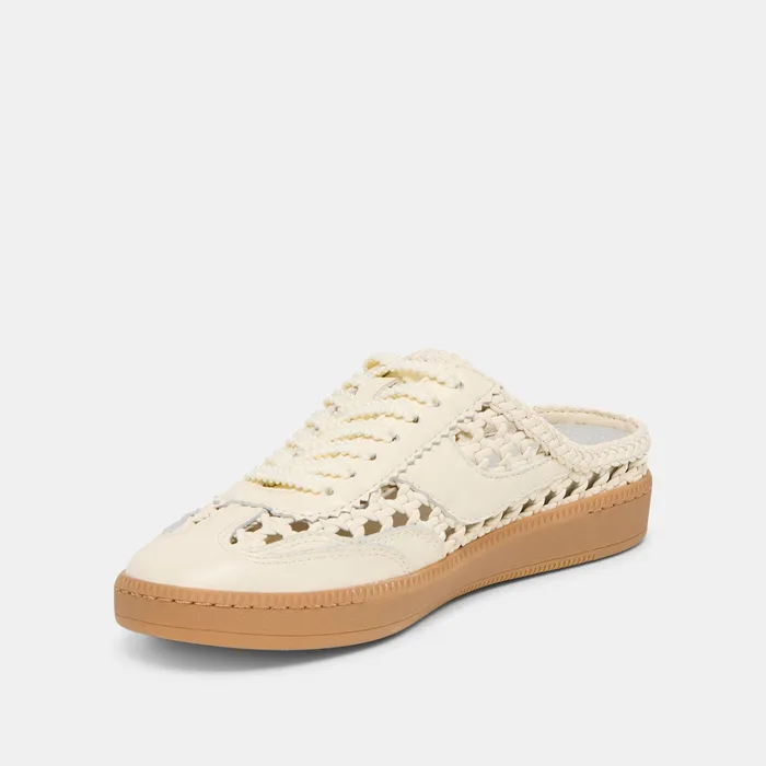 Notice Slide Woven Off White Woven Stella Sneakers — view 5