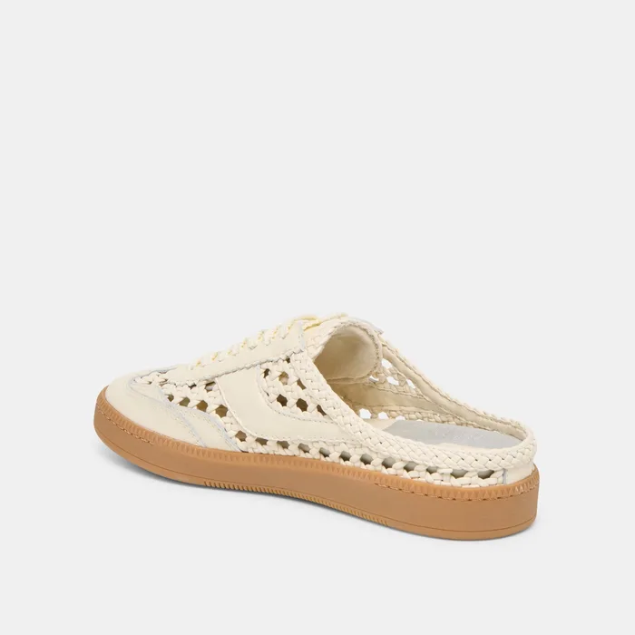 Notice Slide Woven Off White Woven Stella Sneakers — view 6