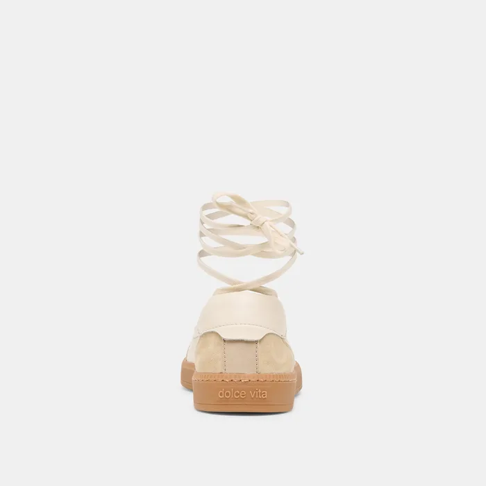 Nyomie Ivory Multi Leather Sneakers — view 14
