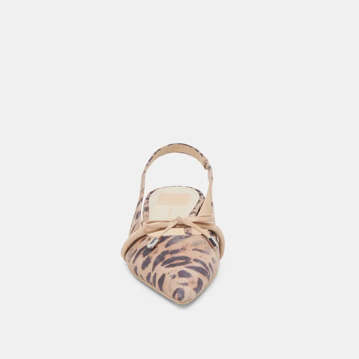 PAYGE FLATS LT LEOPARD SUEDE — view 7