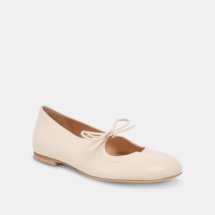 Pazey Bone Leather Ballet Flats — view 3