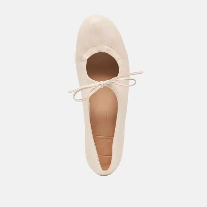 Pazey Bone Leather Ballet Flats — view 9