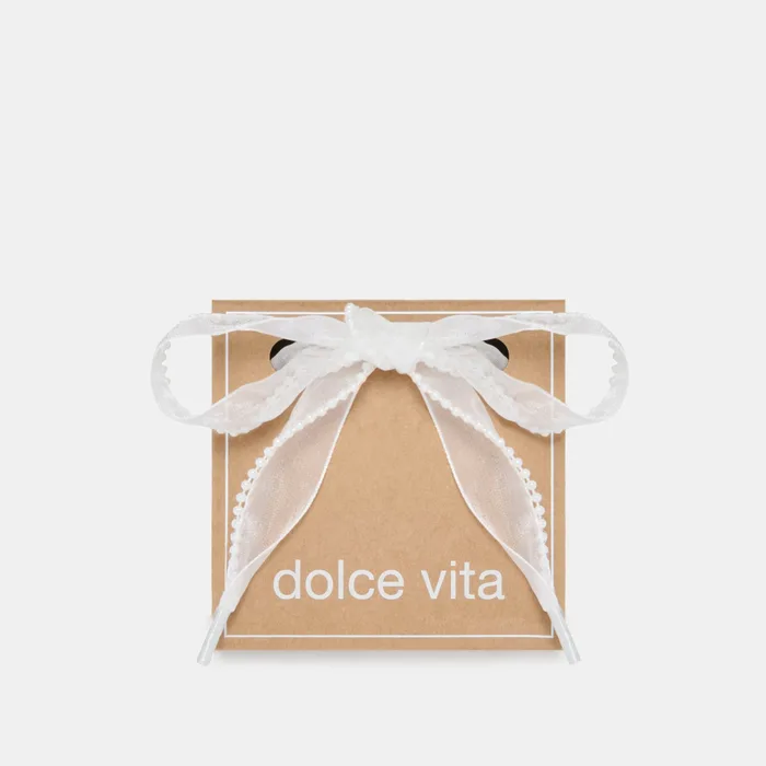 PEARL CURLY ORGANZA LACE TRUE WHITE — view 2