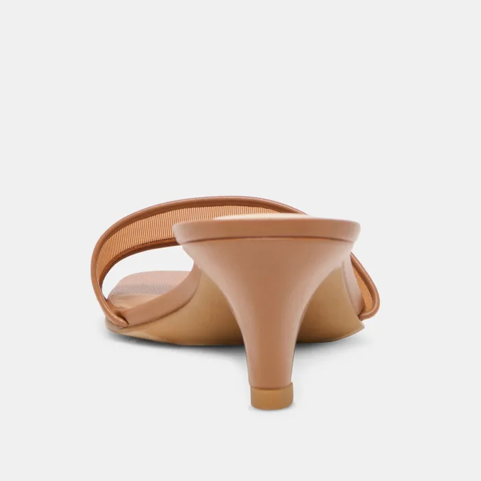 Rexa Mesh Caramel Mesh Heels — view 11
