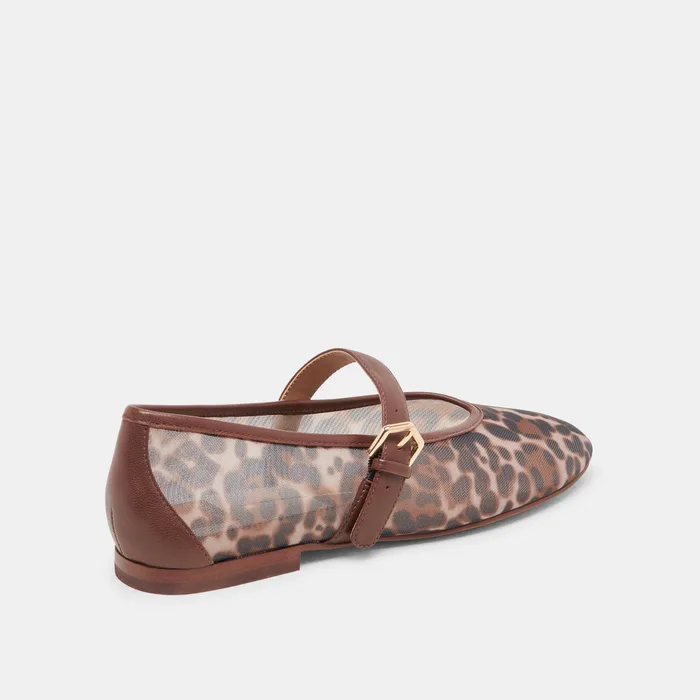 ROSLYN BALLET FLATS LEOPARD MESH — view 5