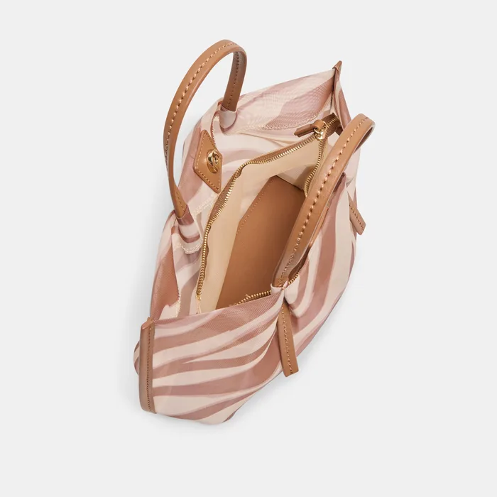 Selene Zebra Mesh Handbag — view 7