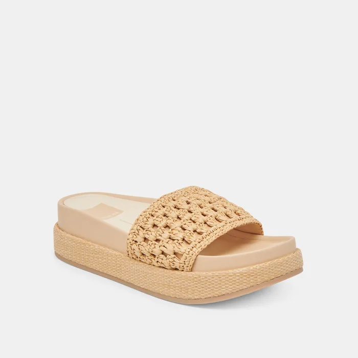 SIDONA SANDALS LT NATURAL RAFFIA — view 4
