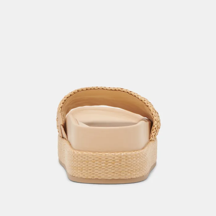 SIDONA SANDALS LT NATURAL RAFFIA — view 11