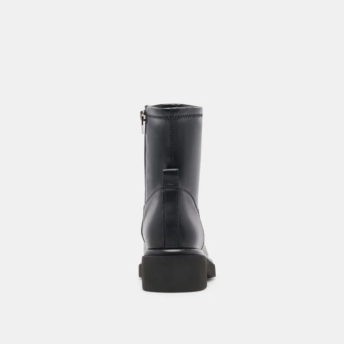 Simaya H2O Wide Black Leather Boots — view 8