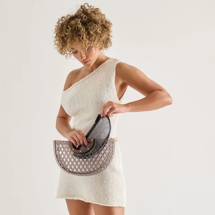 Solandra Smoke Jelly Clutch — view 5
