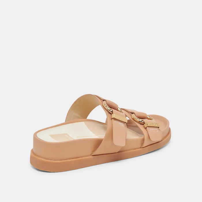SOYA SANDALS LIGHT TAN LEATHER — view 6