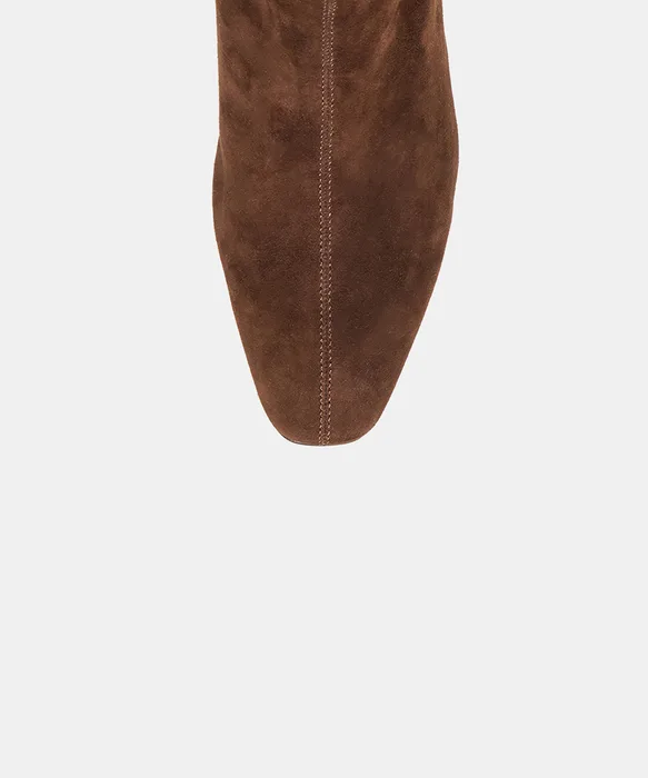 tarine booties dk brown nubuck — view 5