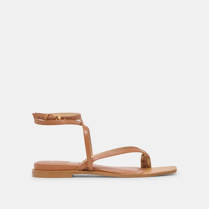 Tyrice Espresso Leather Sandals — view 2