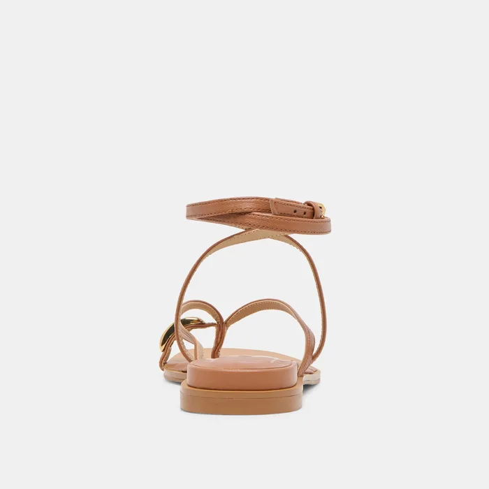 Tyrice Espresso Leather Sandals — view 8