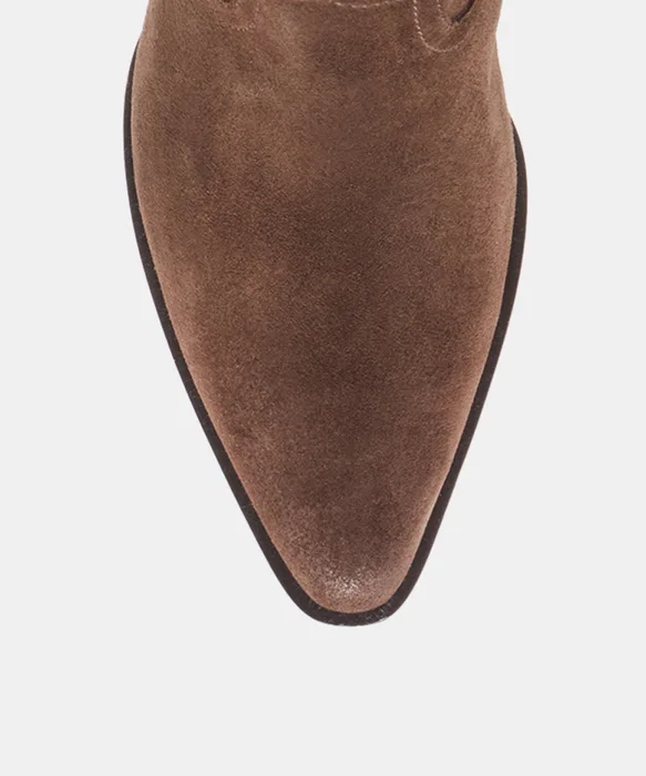 Virona H2O Waterproof Dk Brown Suede Boots — view 4