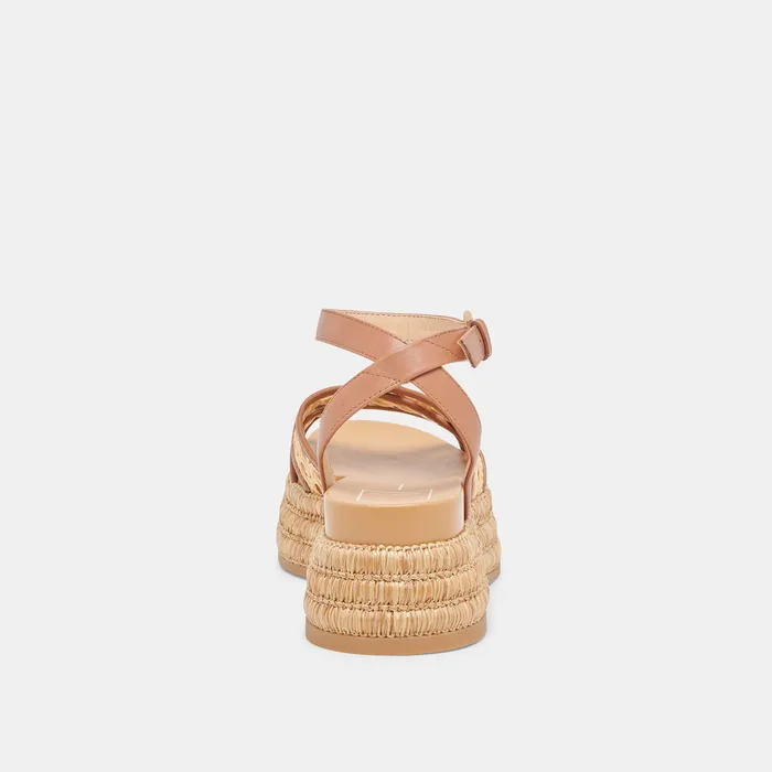 WRILEY SANDALS SADDLE WOVEN RAFFIA — view 11