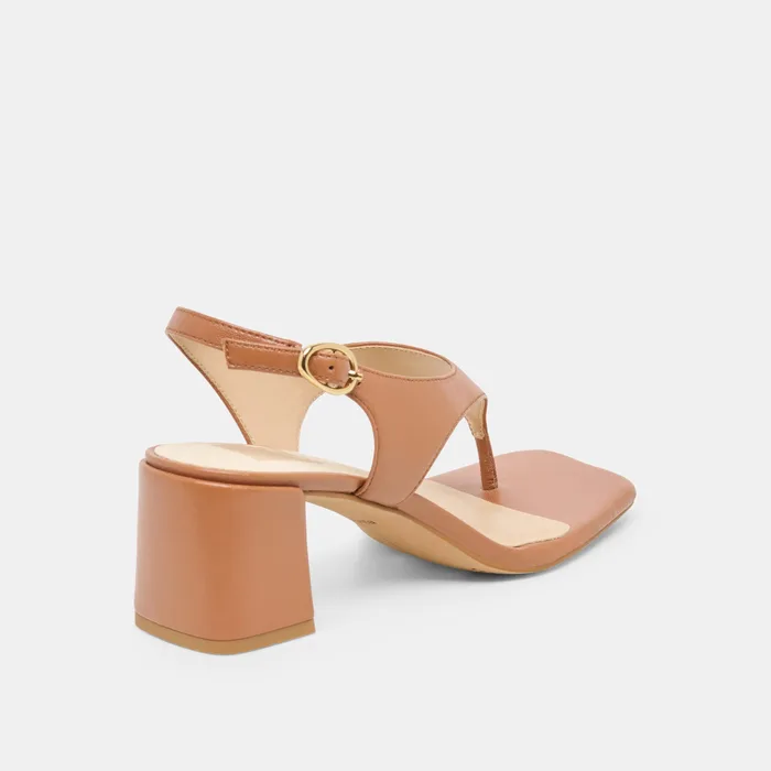 Yves Saddle Leather Heels — view 5