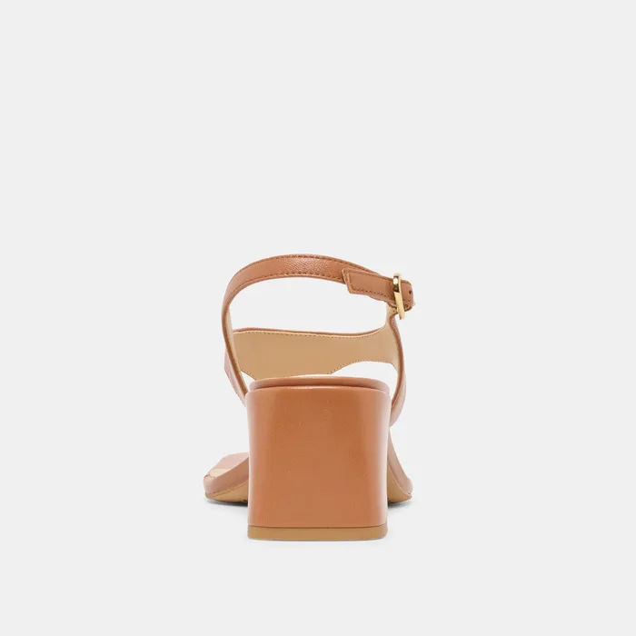 Yves Saddle Leather Heels — view 9