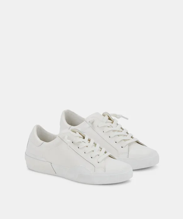 Zina 306 Sneakers White Recycled Leather — view 3